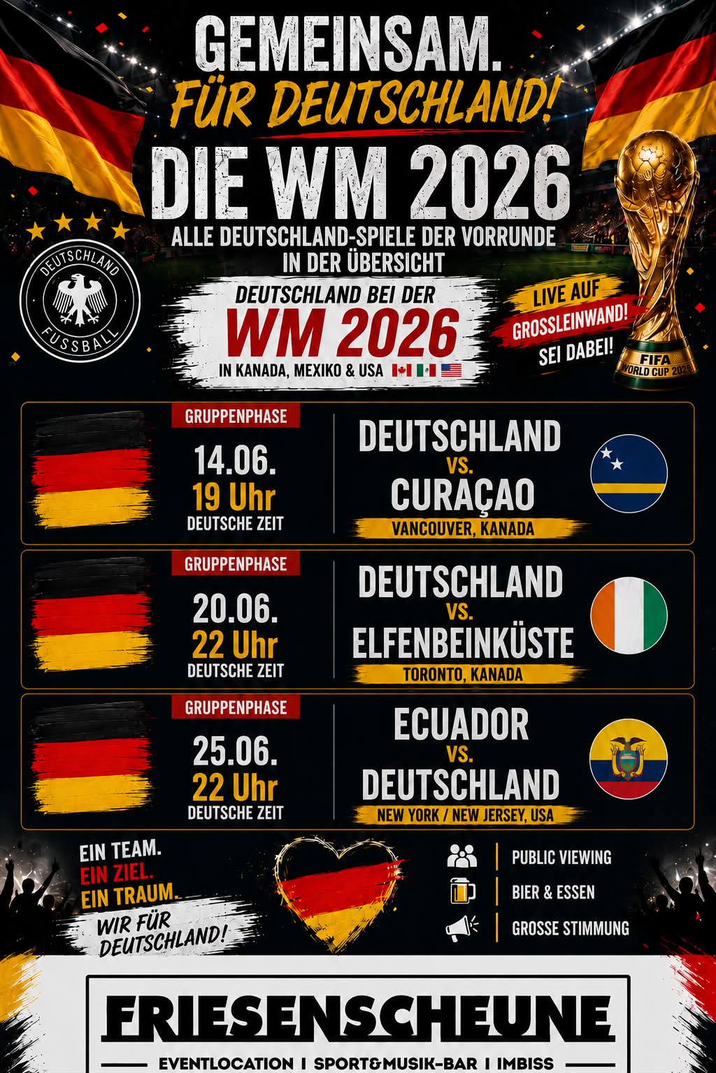 WM 2026 Deutschland