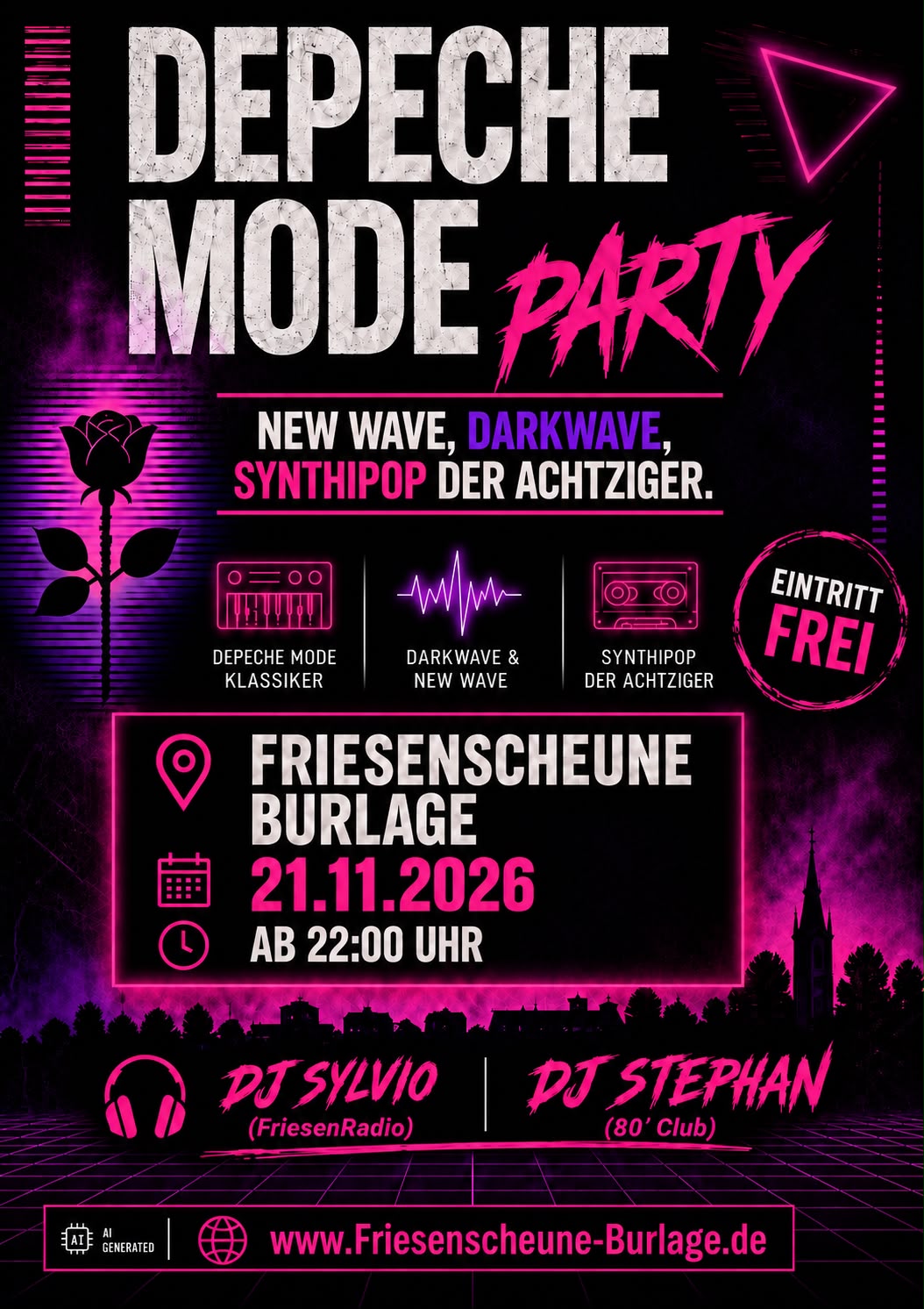 Depeche Mode und New Wave Party 1 Depeche Mode Party